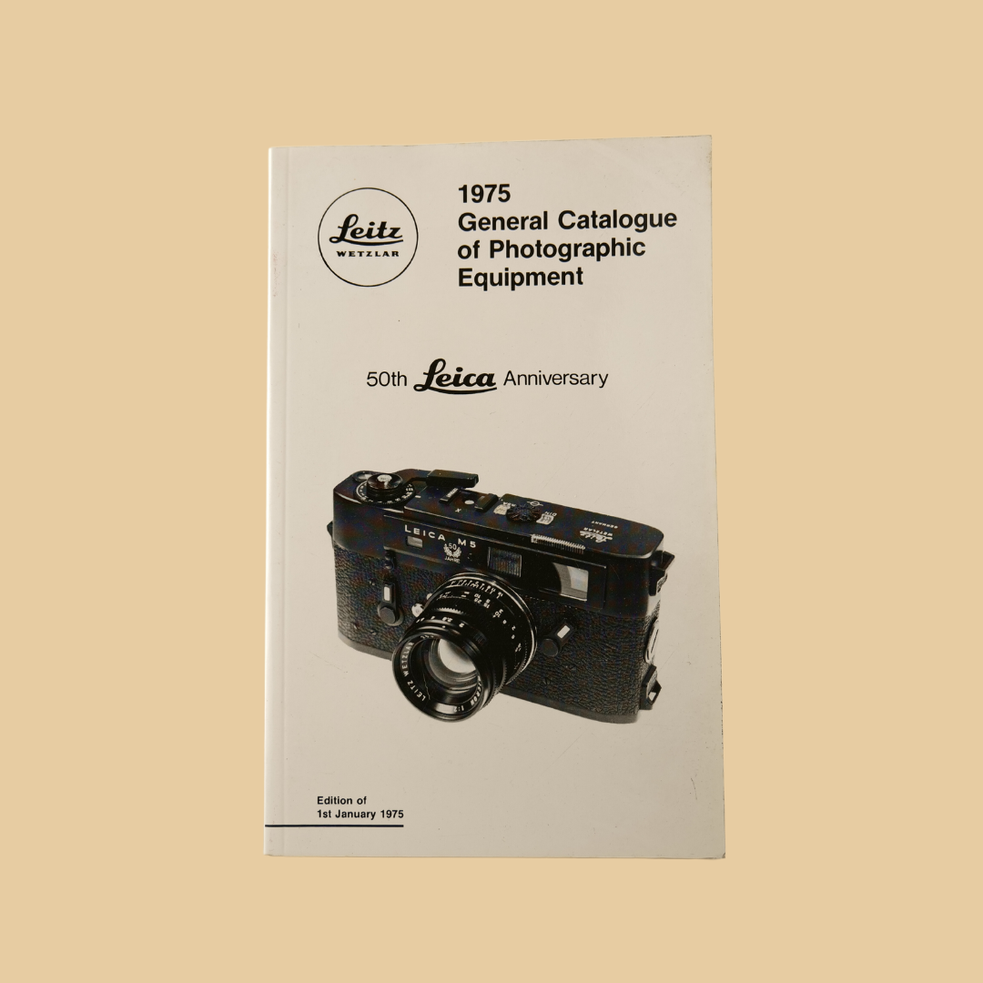 1975 General Catalogue of Photographic Equipment - 50th Leica Anniversary