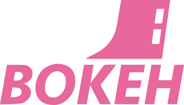 Pink version of the Bokeh Teoranta logo