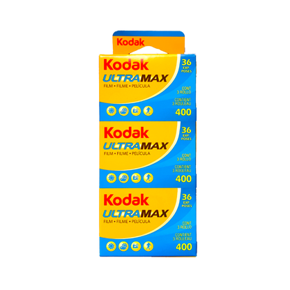 Kodak Ultramax 400 | 36 | 35mm Film | 3 Pack