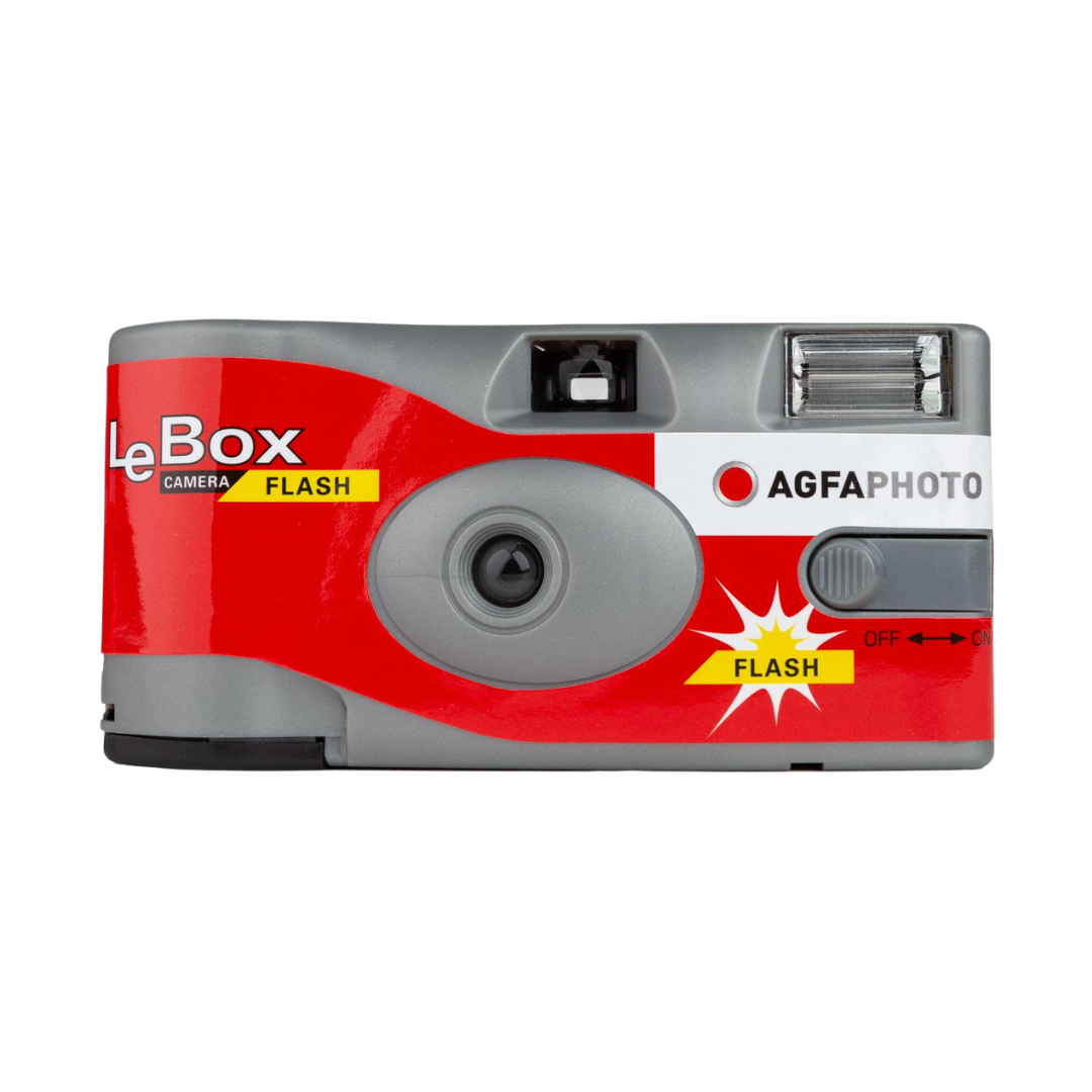 Agfa Agfaphoto Lebox 35mm colour disposable film camera with flash
