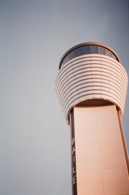 Kodak Colorplus of Airport tower taken by a zenit ttl