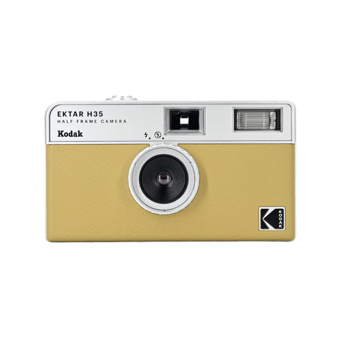 Kodak Ektar H35 Sand Yellow Half Frame 35mm Compact Film Camera
