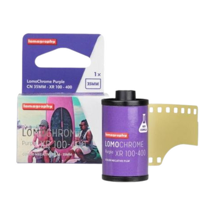 Lomography Lomochrome purple xr100-400 35mm film